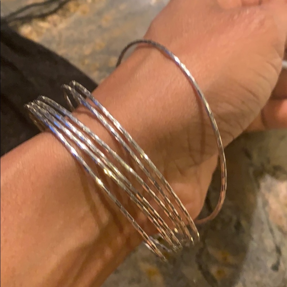 Sterling Silver 7 Bracelets